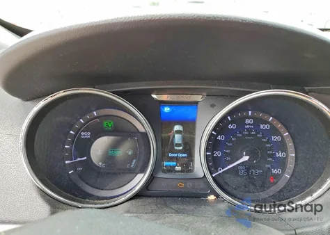 2015 Hyundai Sonata Hybrid z USA, uszkodzony, nr VIN KMHEC4A45FA133082